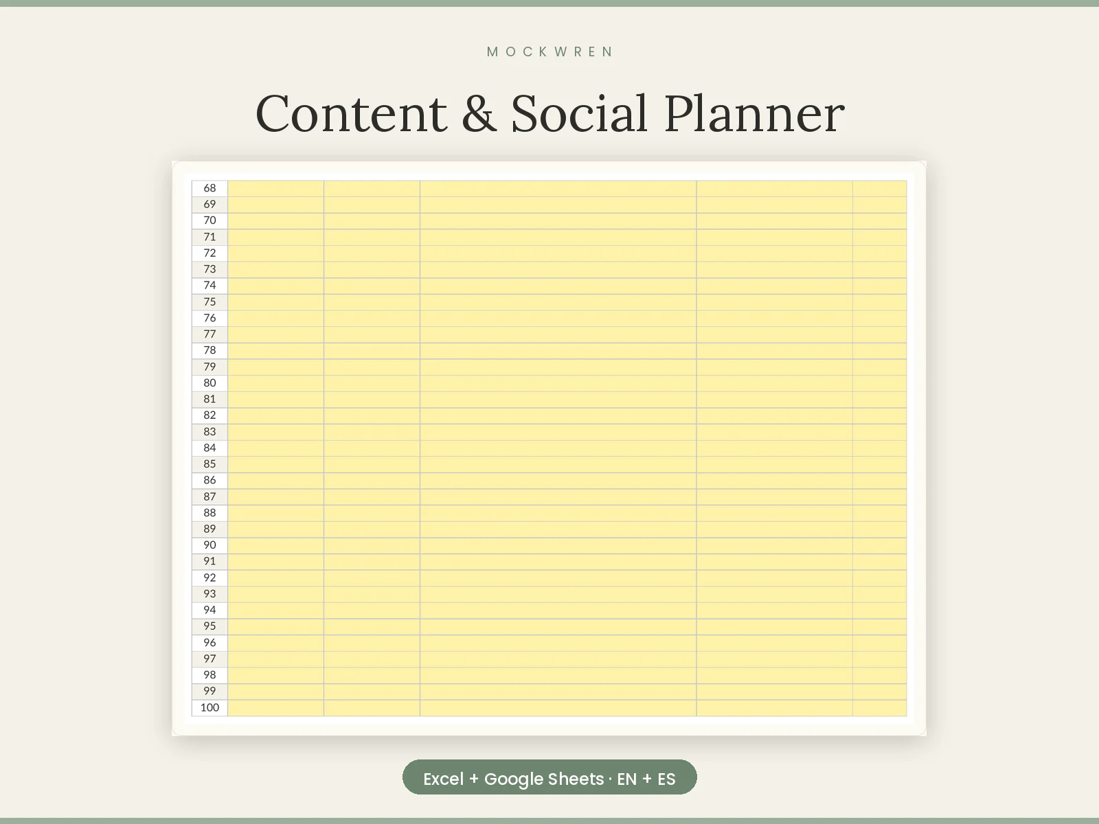 Content & Social Planner