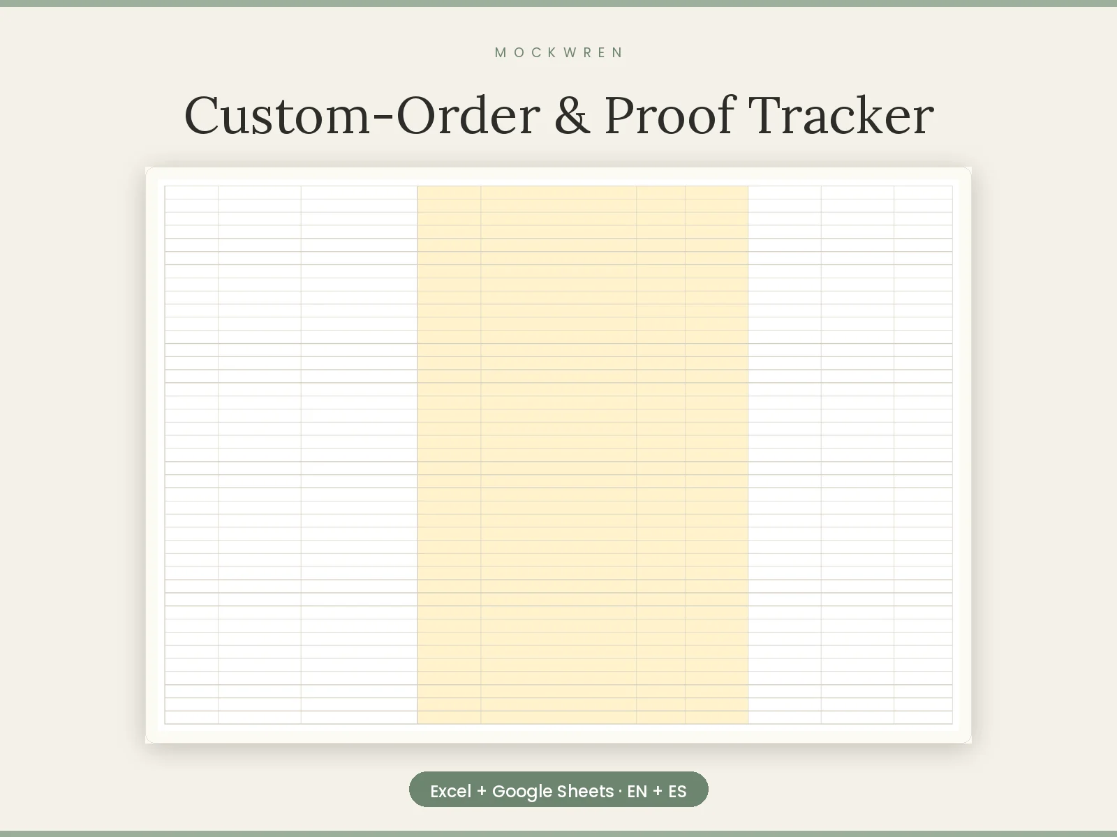 Custom-Order & Proof Tracker