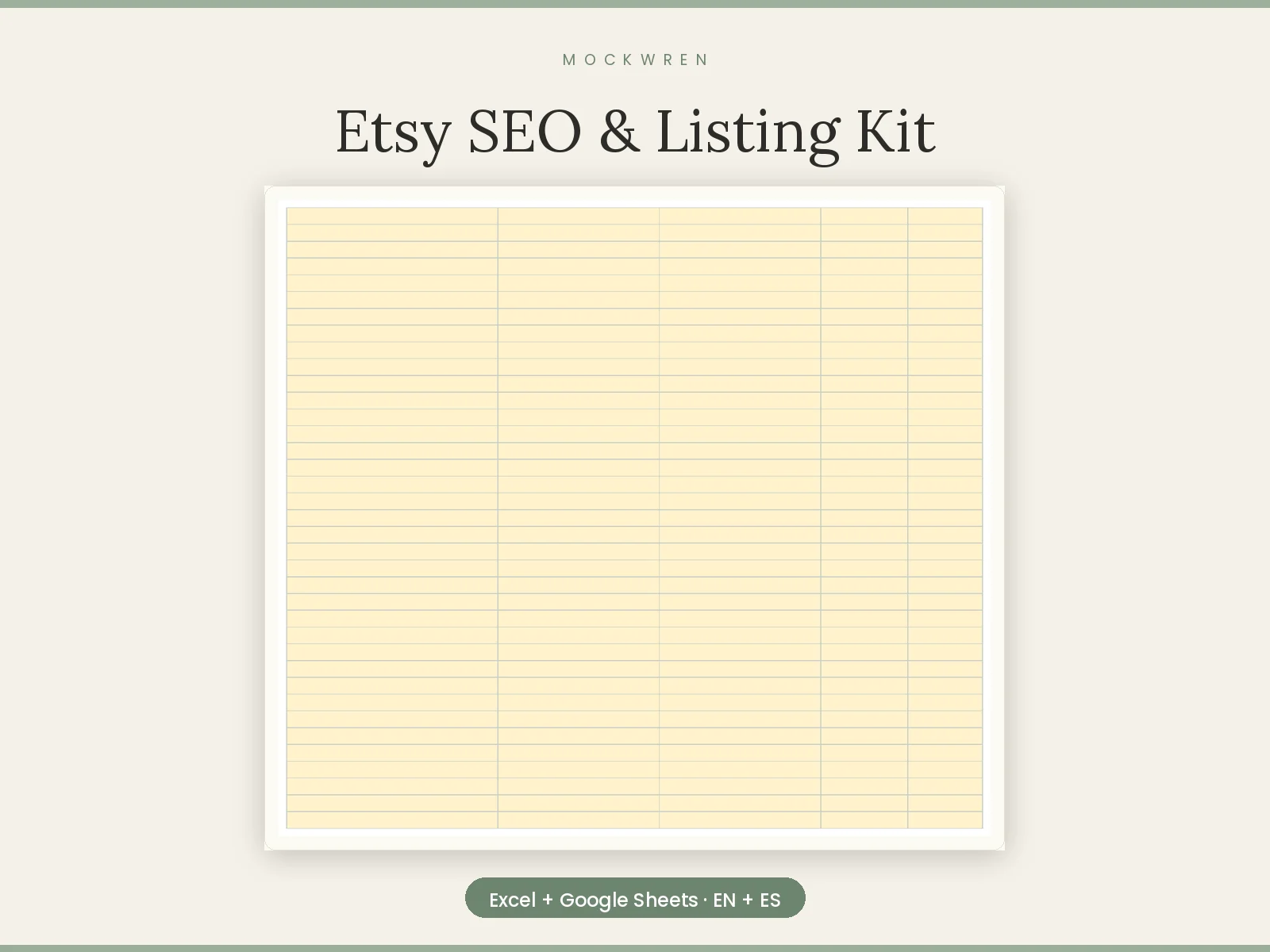 Etsy SEO & Listing Kit
